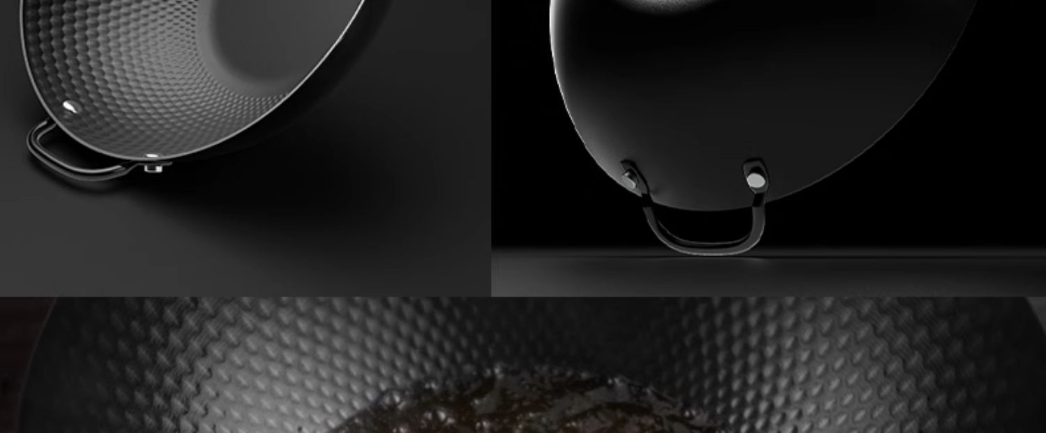 2025炒锅新款已开锅铁锅炒菜锅家用不粘锅无涂层电磁炉燃气灶适用详情10