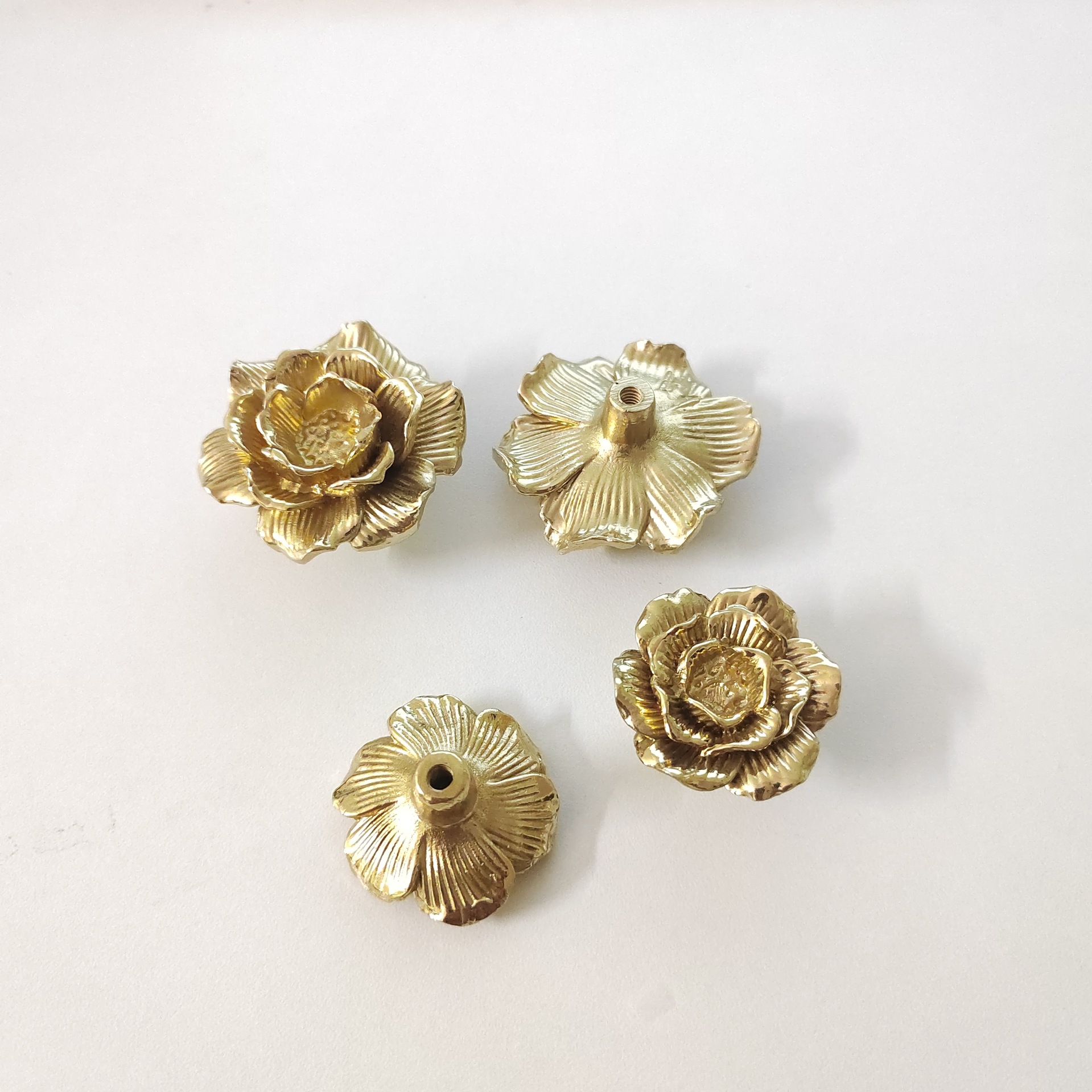 Brass rose drawers, cabinet doors, kitchen cabinets, wardrobes, wine cabinets, shoe cabinets, bookcases, TV cabinets, handles pic 10