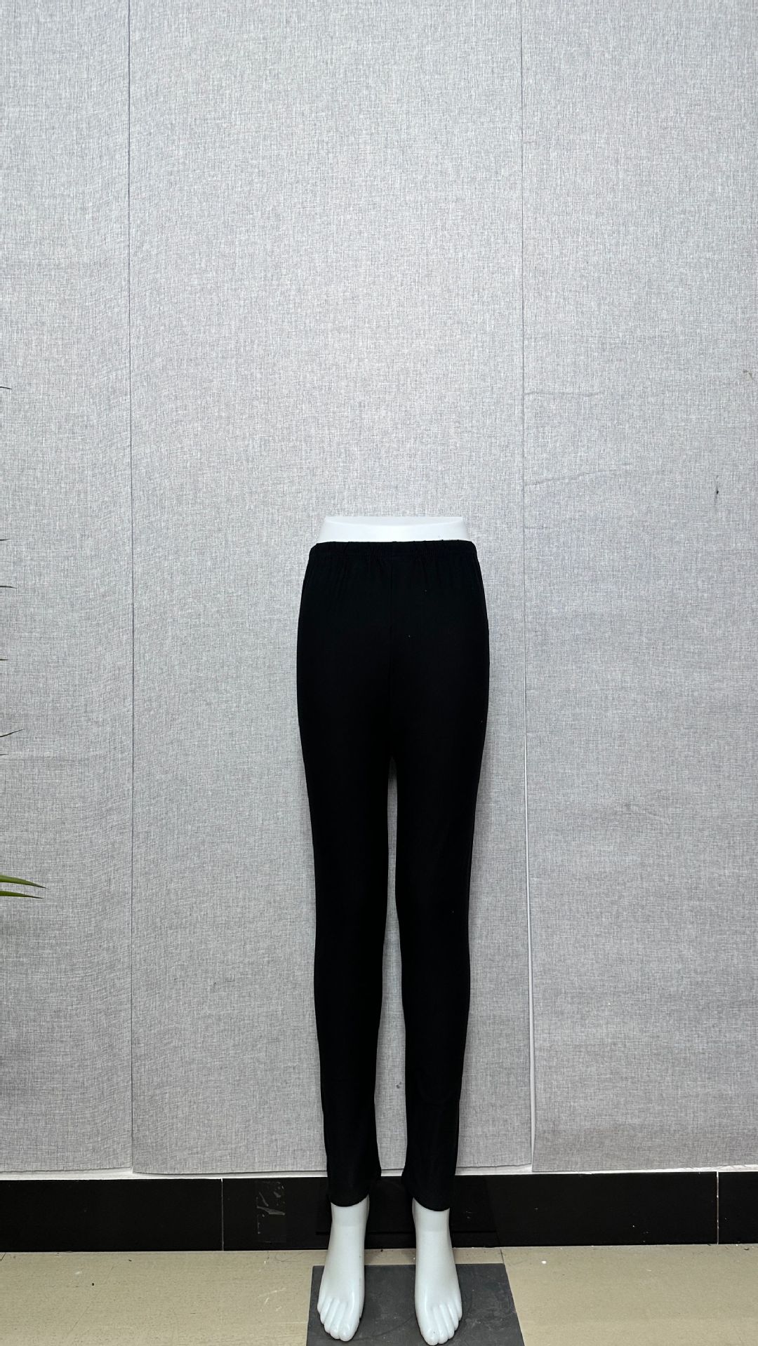 欧美外贸跨境批发纯色时尚高弹紧身裤运动健身跑步长裤一体打底裤详情10