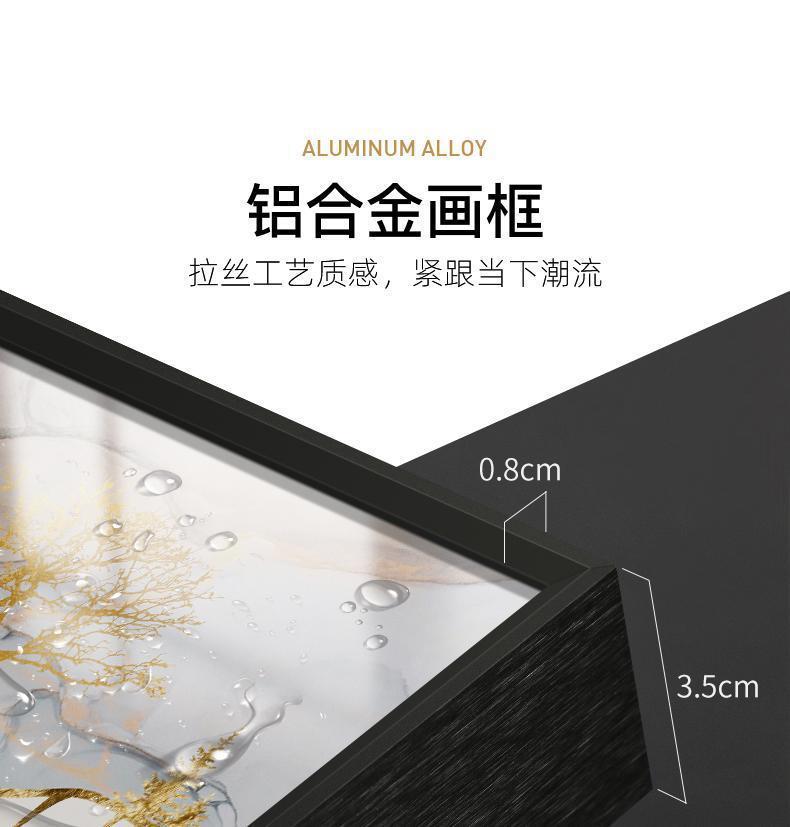 星空客厅装饰画抽象轻奢玄关画餐厅壁画落地画沙发背景墙墙面挂画详情4