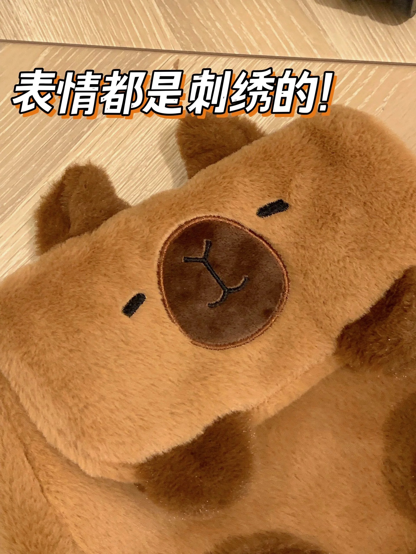 卡皮巴拉包包女款毛绒可爱百搭卡通水豚大学生斜挎包双肩包单肩包详情4