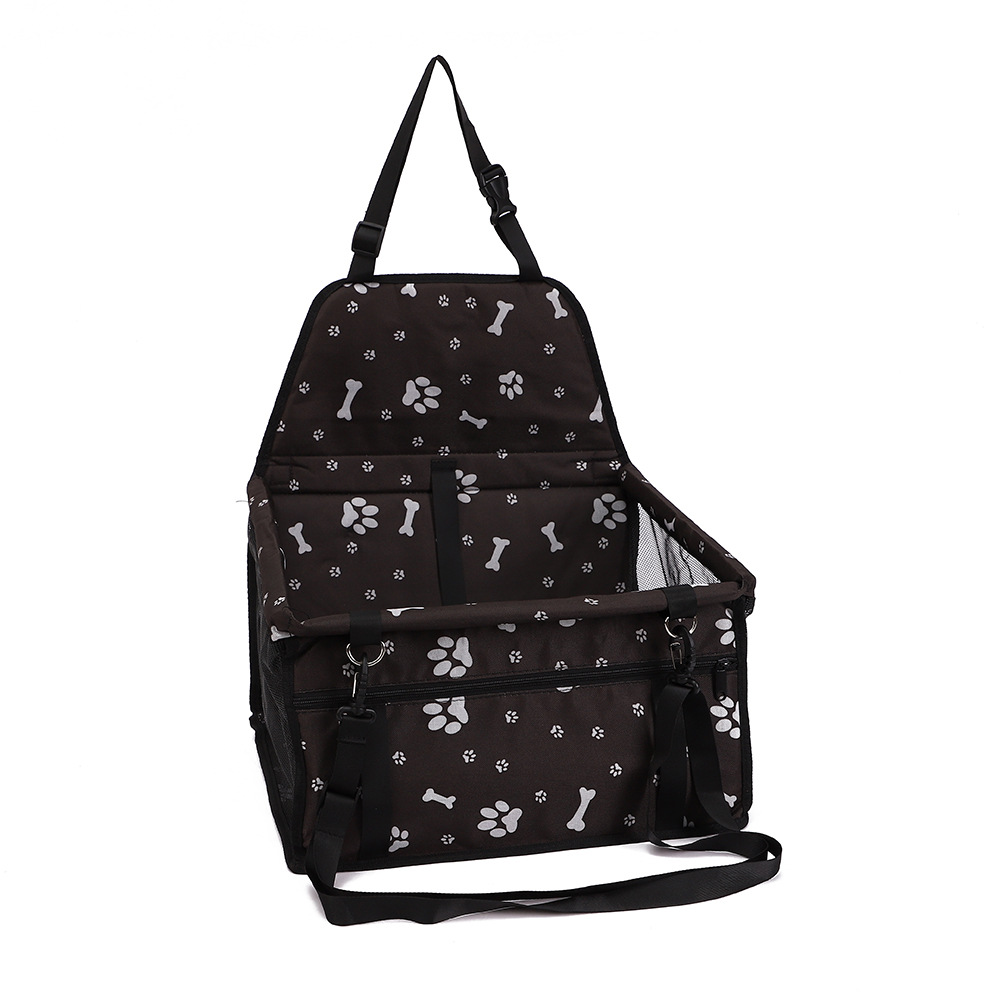 Rongka Pet Cross-border Car Pet Bag, Cute Printed Portable Pet Bag, Oxford Cloth Car Pad Pet Hanging Bag, Pet Travel Bag pic 34