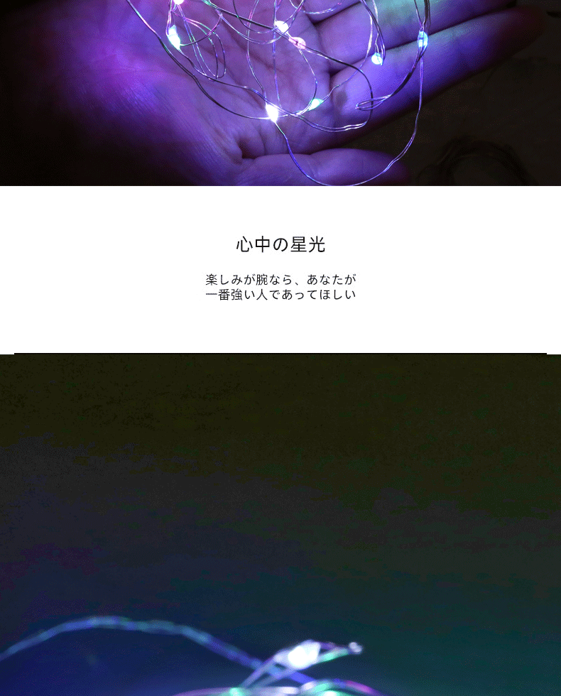 led花束电子灯串网红蛋糕装饰小彩灯闪灯串灯满天星生日星星灯详情12