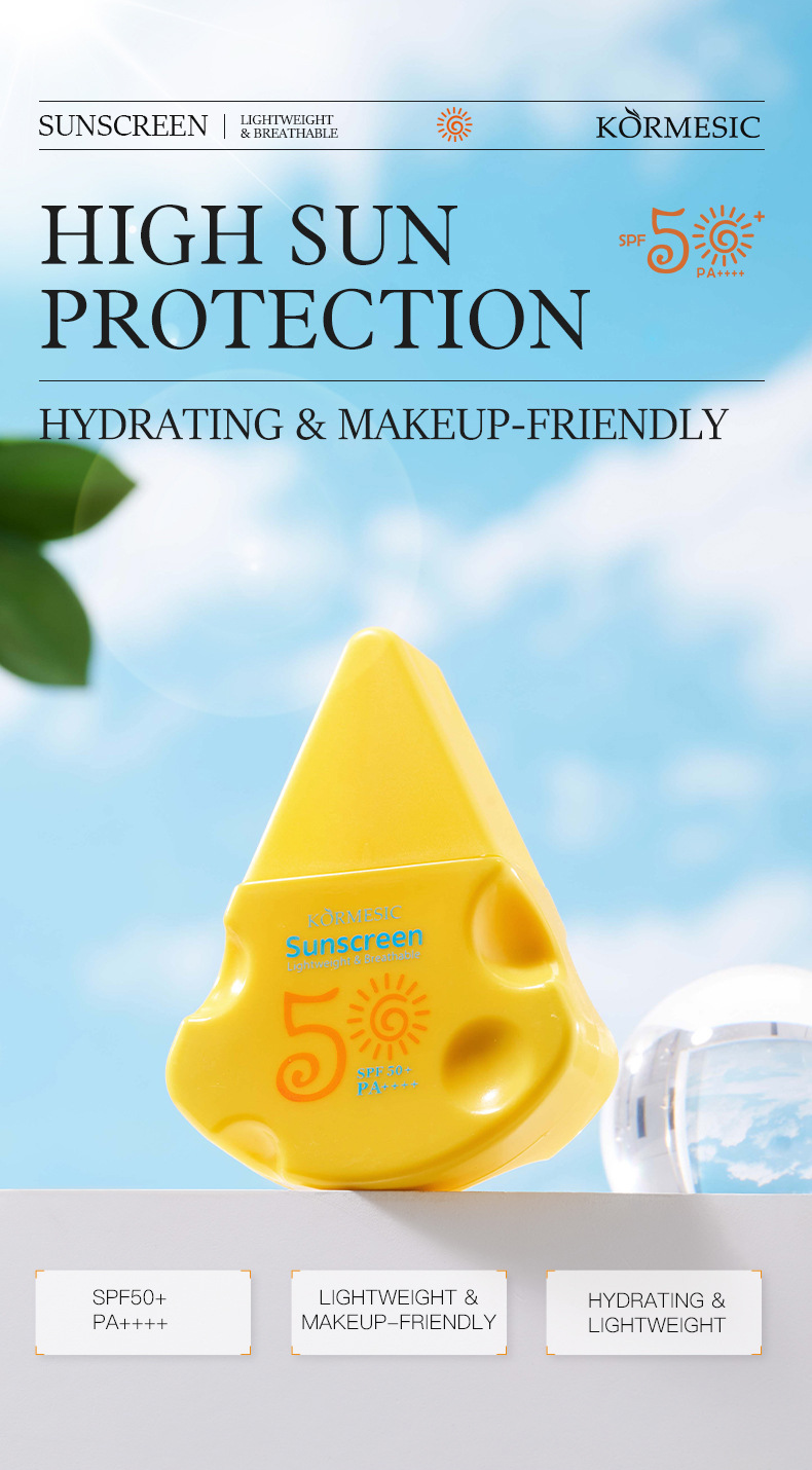 全英文防*晒霜批发Sunscreen Cream 高倍防*晒SFP100++++详情23