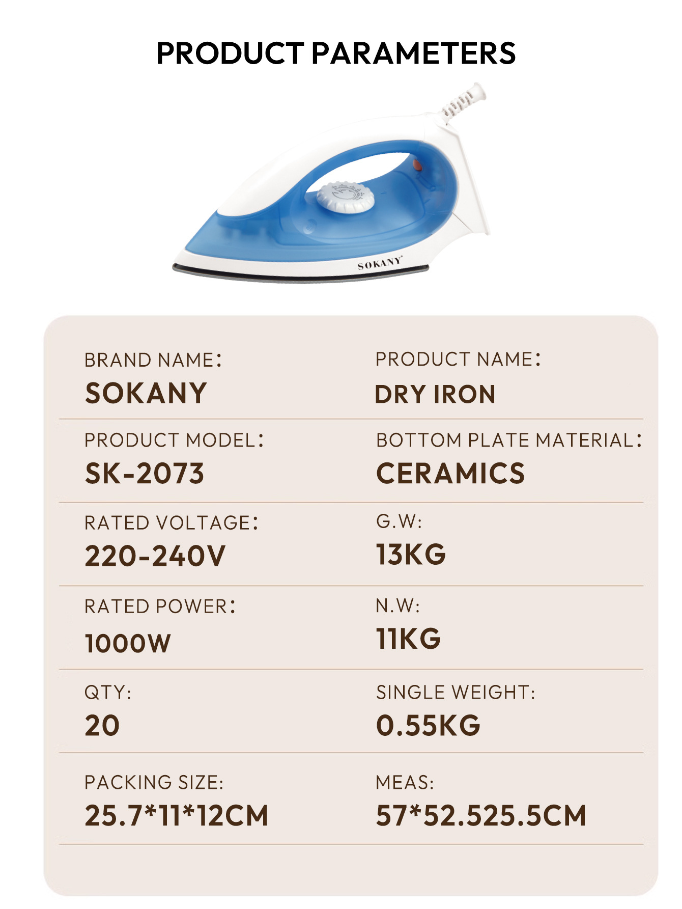 外贸SOKANY898A熨斗宿舍旅行便携手持式挂烫机熨烫steam iron混色详情3