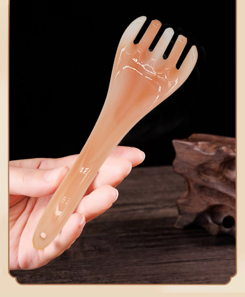 Portable massage, hand combing, scalp acupoint and meridian massage without harming the skin. Home massage and health care tool, cross-border hair delivery pic 8