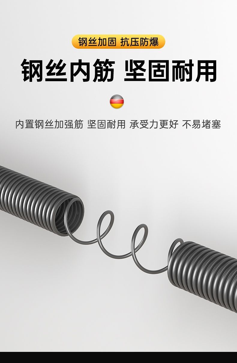 厨房洗菜盆下水管配件洗碗池水槽拖把池排水管下水器防臭神器套装详情8