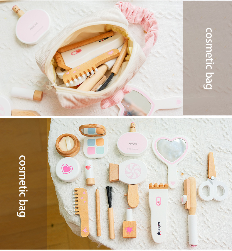 北欧风仿真声光冰箱厨房玩具套装儿童过家家角色扮演益智厨房玩具详情22