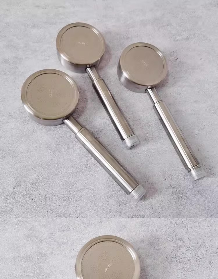 不怕摔!可用一辈子!电商代发304不锈钢浴室花洒增压洗澡加压超强详情2