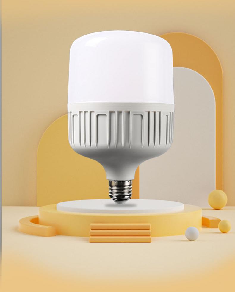 灯泡led节能灯恒流不虚标e27螺口B22卡口大功率厂房白光照明球泡详情2