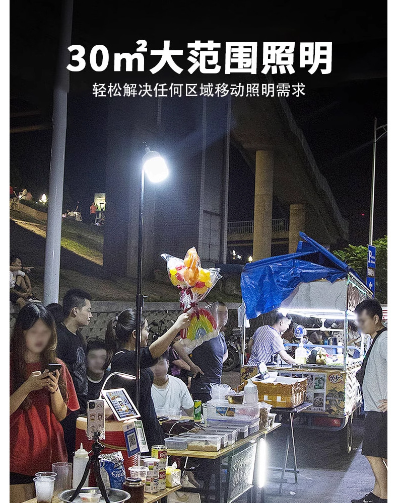 Jiuliang DP multi-functional power failure emergency bulb, emergency type product, fire lamp, ambient light pic 13