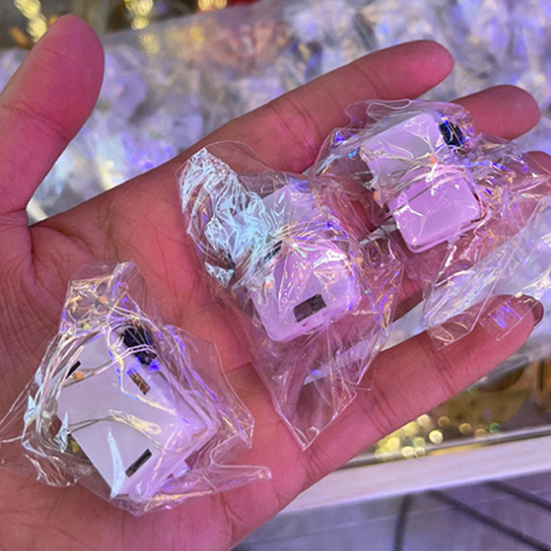 led string lights, small lights, copper wire lights, Qixi Festival decorative lights, flower gifts, cakes, button lights, atmosphere flower bouquets pic 23
