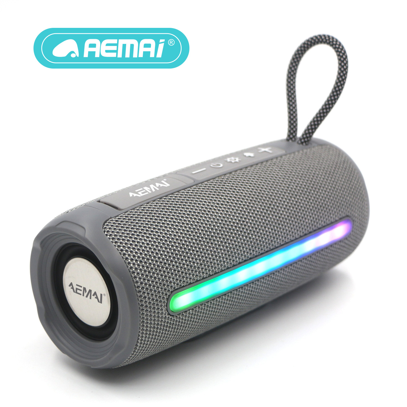 AEMAi bluetooth стерео B36 имеет портативный водонепроницаемый сабвуфер на открытом воздухе, с небольшой высокой внешностью, горизонтальная лампа bluetooth pic 7