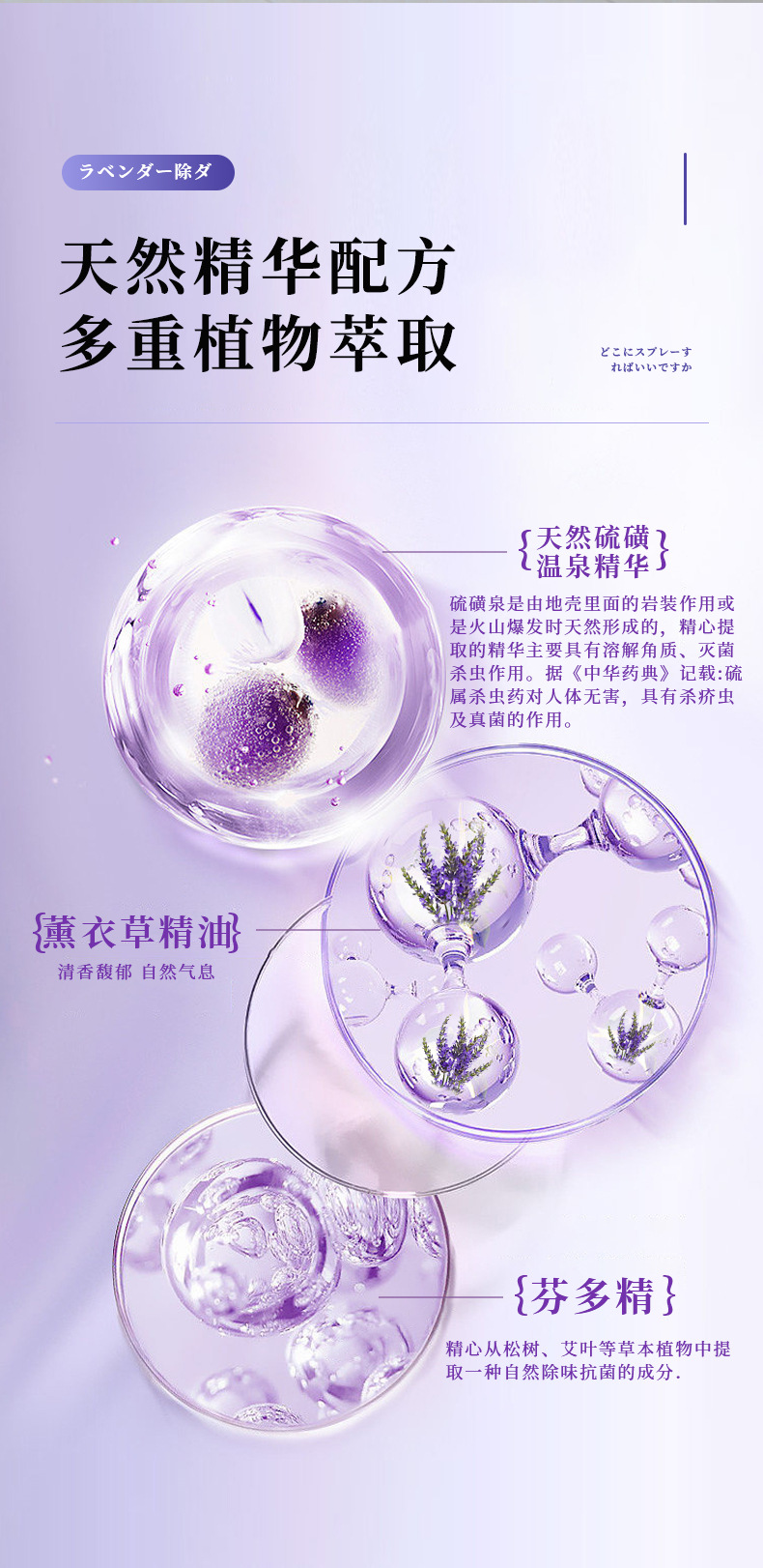 除螨喷雾青花椒除螨神器床上家用宿舍免洗晒去螨虫祛螨虫喷雾剂详情6