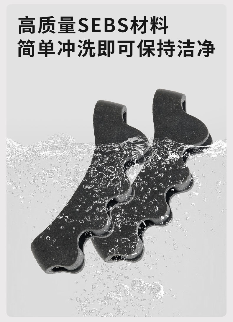 Five-hole toe separator for hallux valgus, big toe bone overlap, toe clamp, orthosis, toe separator pad, adjustable separator pic 13