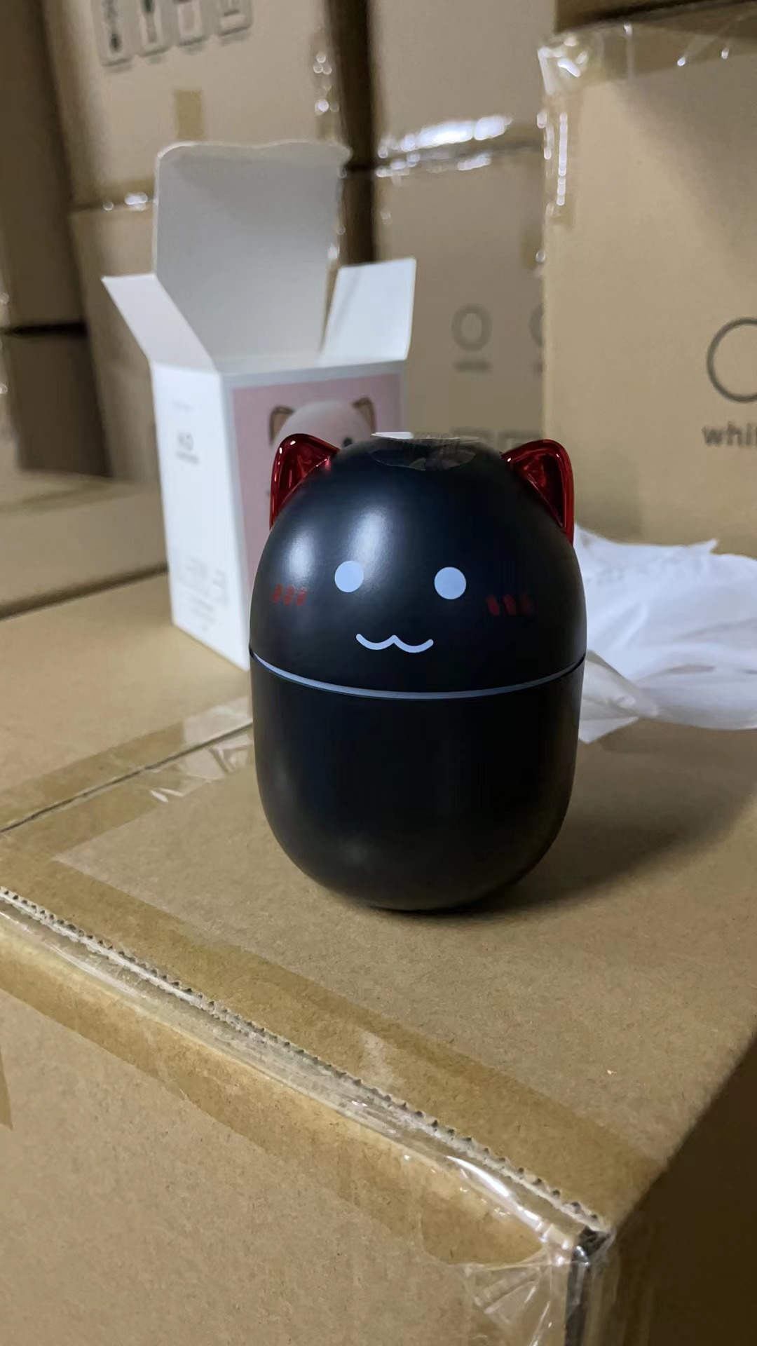 New home pet humidifier usb silent car mini seven-color ambient lighting air humidifier cross-border pic 8