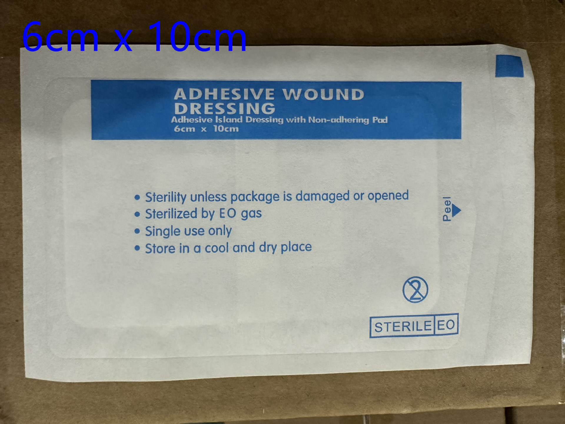Foreign trade export non-woven fabric dressing patches, postoperative wound breathable patches, disposable self-adhesive hemostatic dressings, large wound patches pic 2