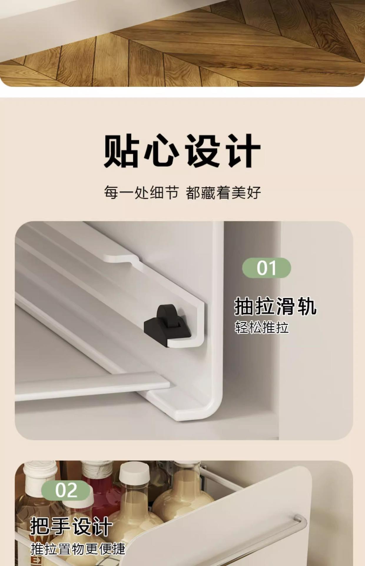 化妆品杯子防尘梳妆台桌面整理箱抽屉式护肤品收纳盒철제수납함详情14