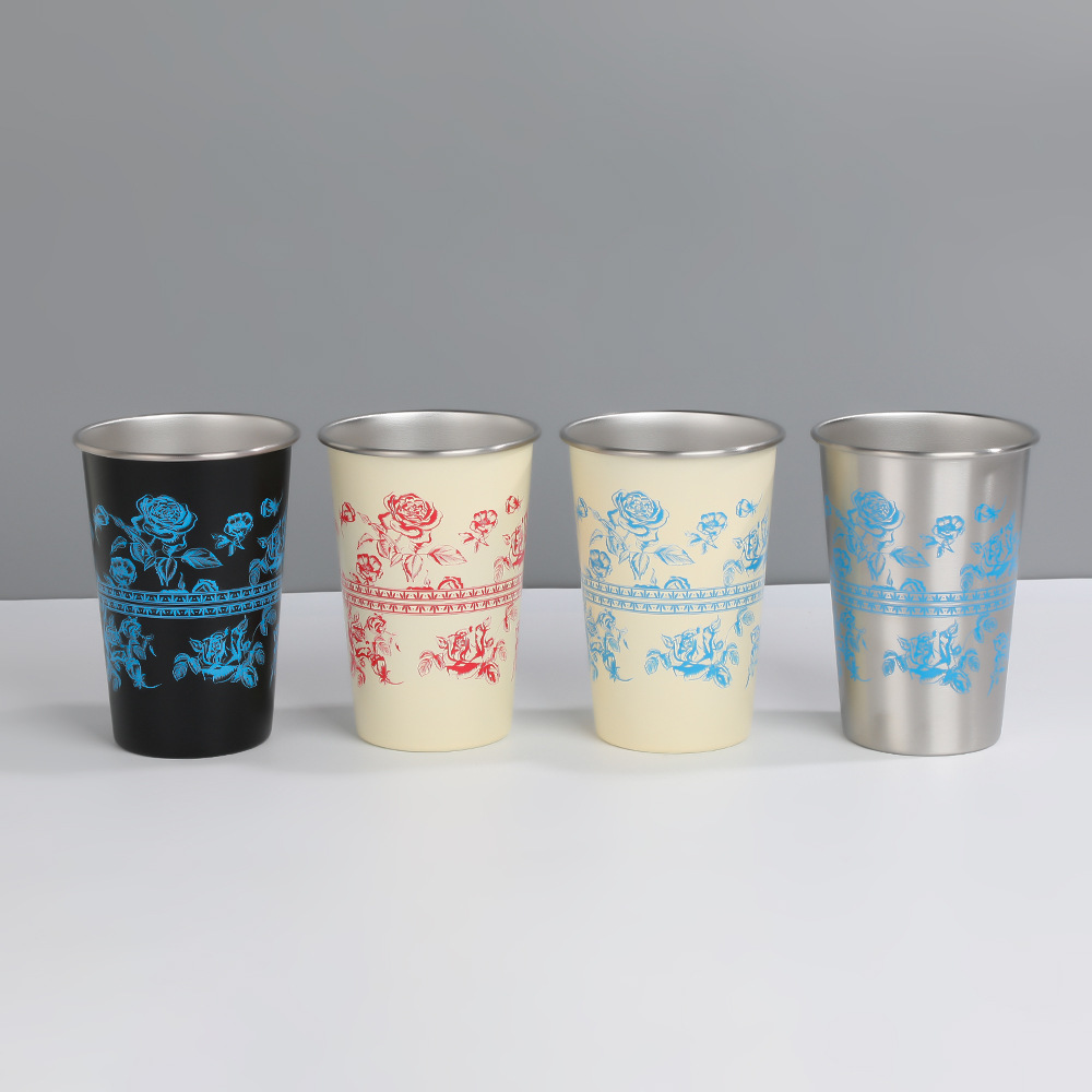 304不锈钢水杯随手杯可印刷跨境货源啤酒杯详情6