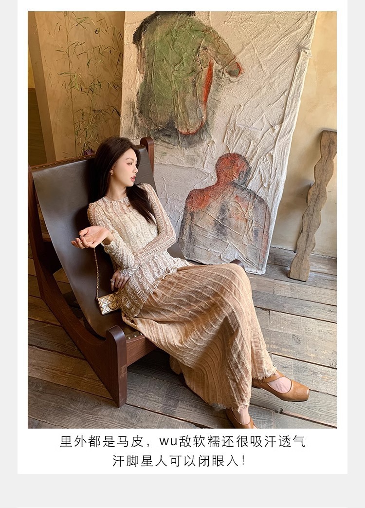 葡萄妈studiolee 高阶质感马皮方头粗跟软面小皮鞋高跟单鞋女秋款详情30