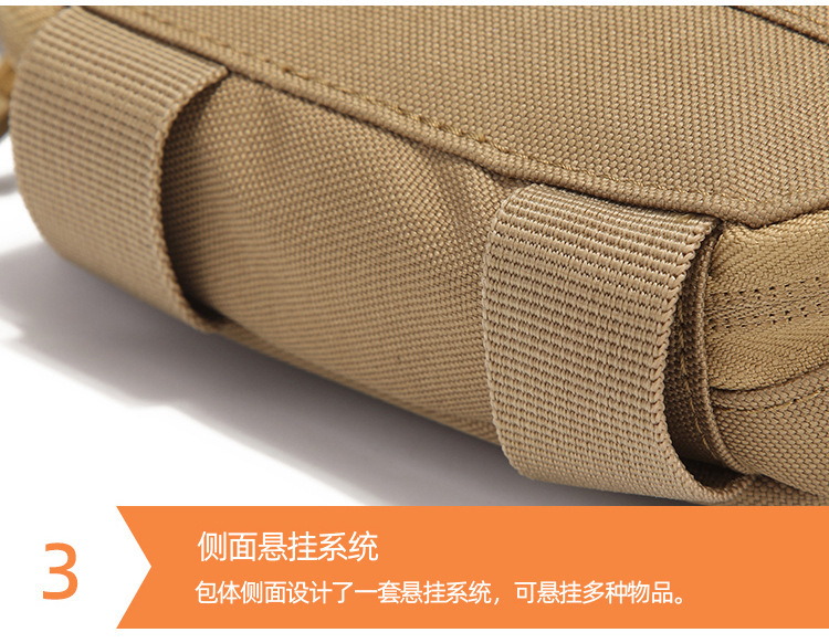T Outdoor portable crossbody bag, gun holster magazine storage bag, multi-functional tactical gun bag, hiking waist bag pic 12