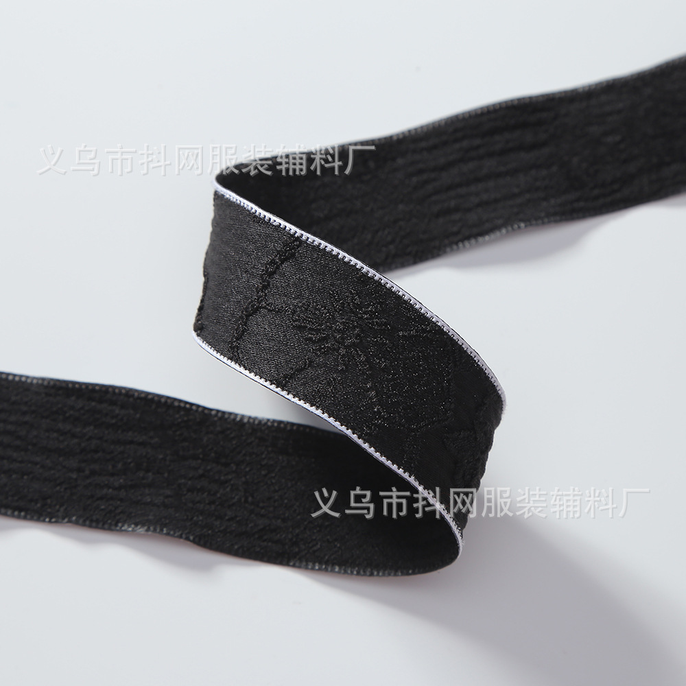 Wholesale of 2.5cm double-sided ribbon printed ribbon handcrafted DIY decorative bow accessories, flower gift box edge straps pic 4