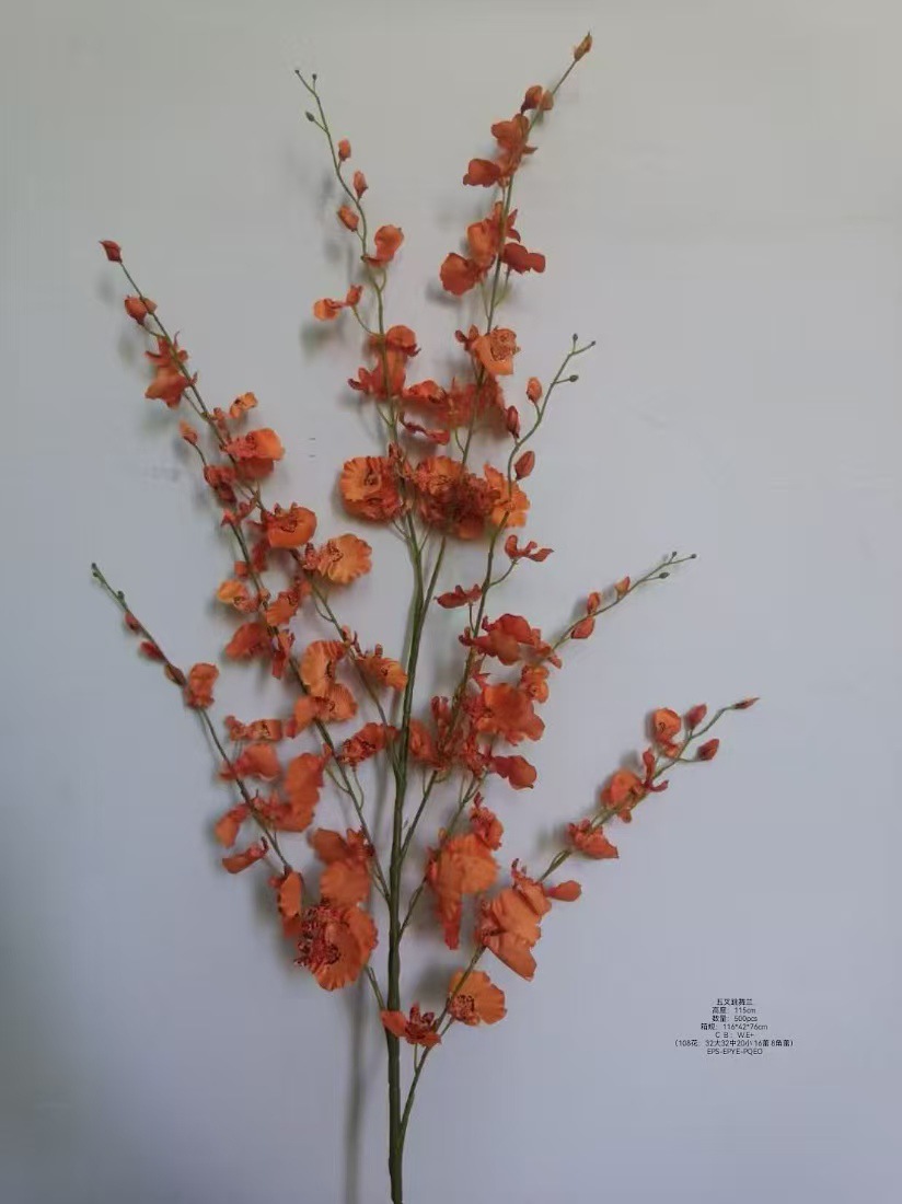 Direct sales and wholesale of 2024 new wedding decoration bridal bouquets from the manufacturer. Yellow butterfly wedding celebration pic 19