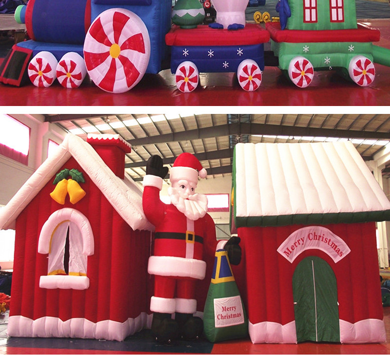 跨境圣诞气模LED发光充气老人摆件户外充气装饰品庭院圣诞节道具详情6