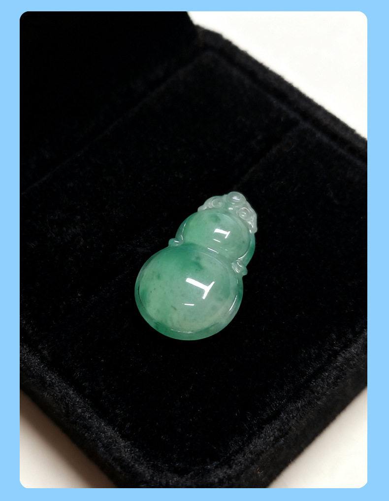 Wholesale of natural African green gourd pendants, necklaces and bracelets, handcrafted diy jewelry and pendant accessories pic 9
