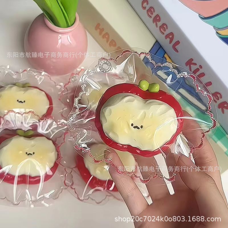 小红书同款食玩红苹果仿真自制食品级硅胶玩具礼物详情5
