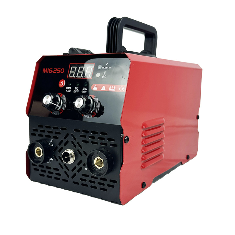 MIG-250 household gas shielded gas welding machine, manual welding, gas shielded gas welding and argon arc welding multi-functional integrated welding machine pic 17