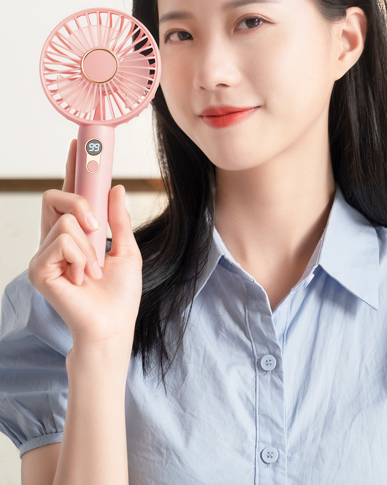 新款现货手持小风扇充电便携式随身小型usb学生手拿桌面迷你风扇详情7