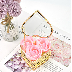 Wholesale of brass glass bottles, lucky star storage boxes, wishing heart jars, gift jewelry boxes, wishing bottles pic 9