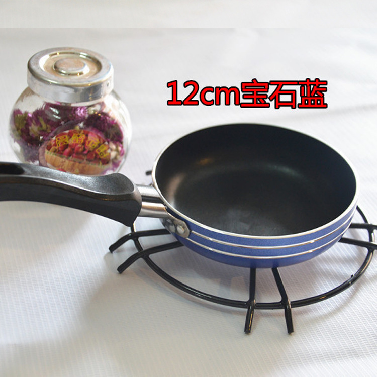 迷你塑料柄铝平底煎蛋锅 加厚不粘锅平底煎锅煎蛋煎牛排铝煎锅详情6