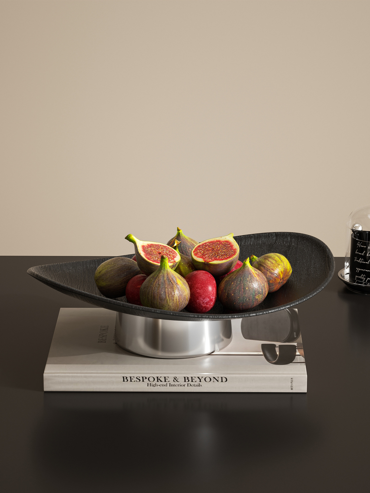 Wood-plastic fruit plate for home living room desktop storage, snack and dried fruit plate, food-grade, environmentally friendly and odorless fruit plate wholesale pic 18