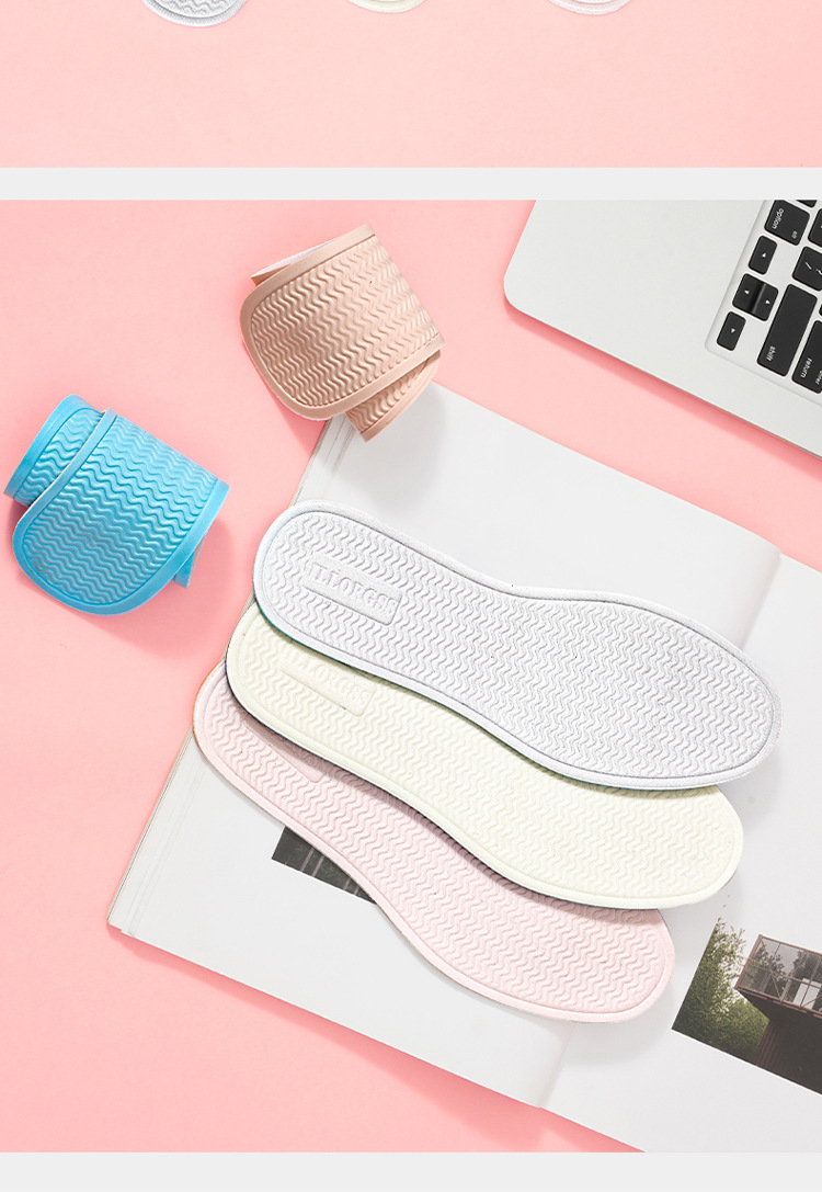 Summer ultra-thin latex insoles for both men and women, light, anti-slip, sweat-absorbing and breathable insoles, height-increasing pads wholesale discount. Comfortable and breathable inner pads pic 17