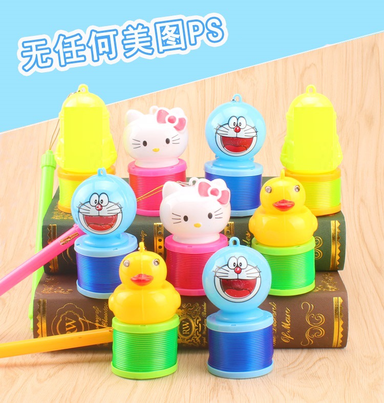 Luminous rainbow circle small lantern toys, new and unique cartoon lantern rainbow circle street stall wholesale supply pic 11