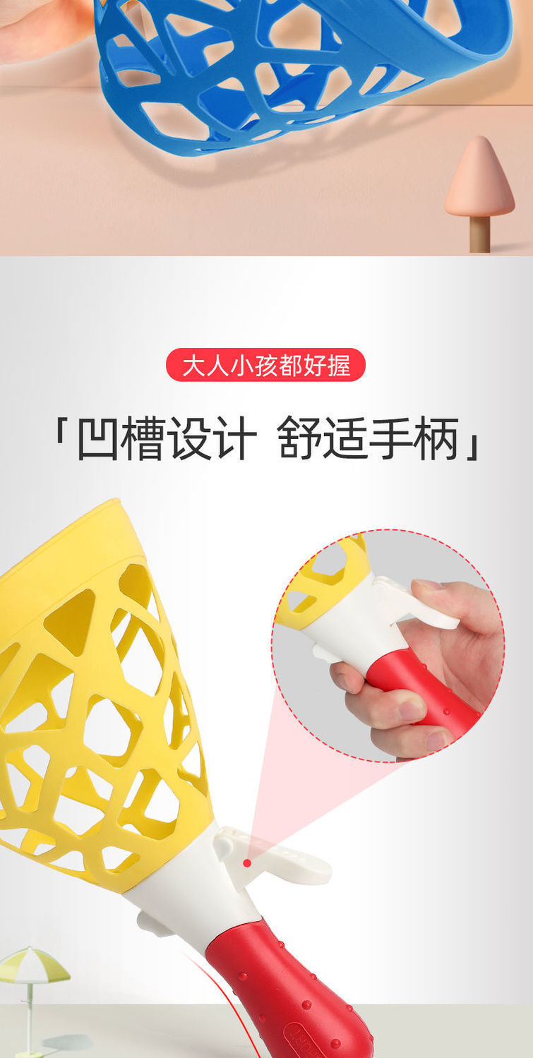 Parent-child interactive ball toys for boys and girls, educational and fun elastic throw and catch balls, double catapult and catch balls, children pic 9