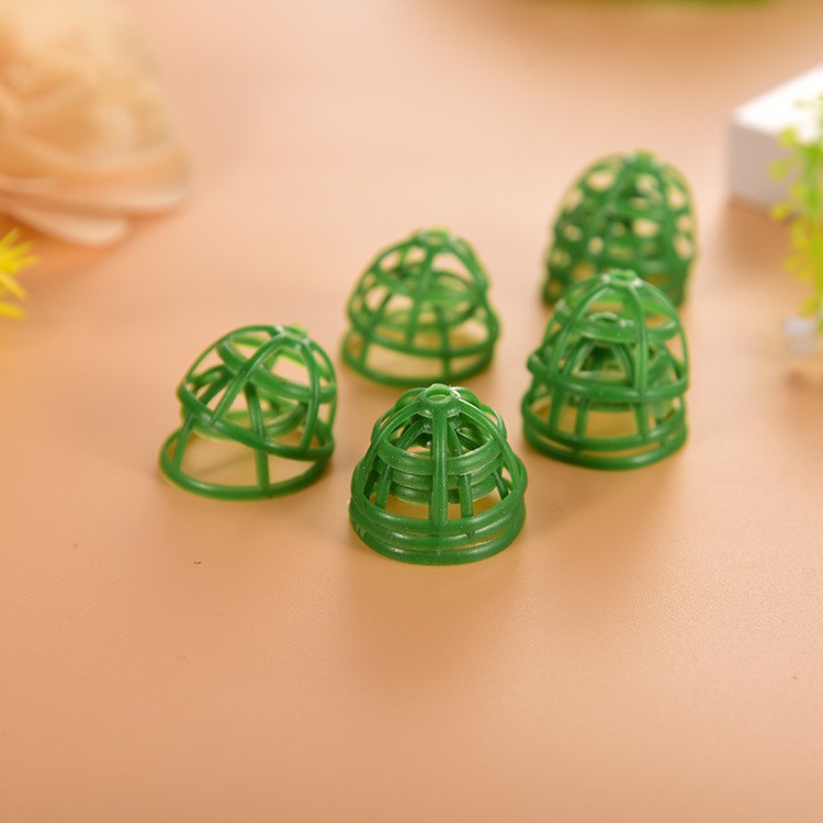 仿真花用塑料空碗配件小空碗2.5厘米花材制作材料厂家批发塑料包装容器详情7