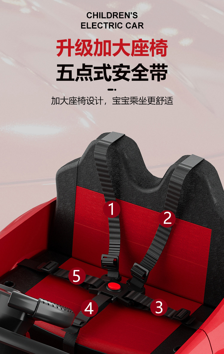 现货批发儿童电动车四轮遥控汽车玩具车可坐小孩充电四驱灯光童车儿童电动车儿童电动汽车童车儿童儿童车详情18