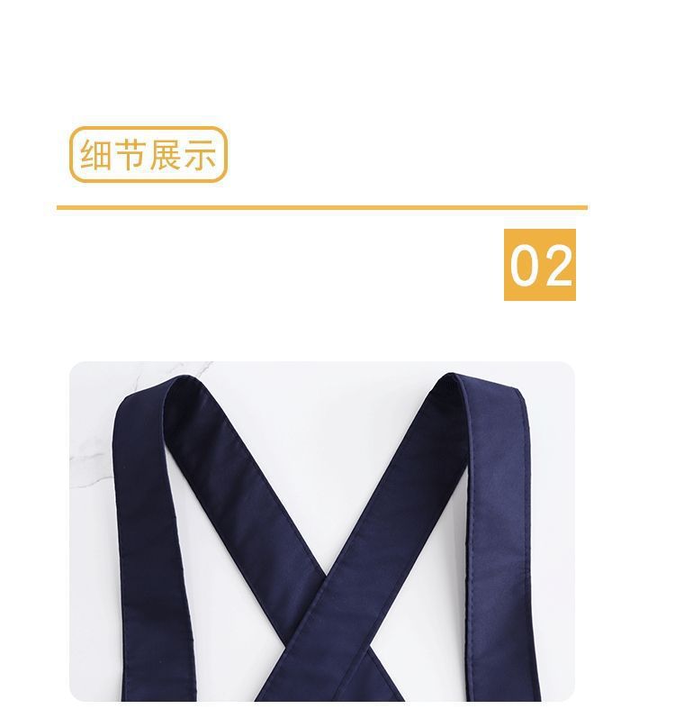 Detachable apron, kitchen household oil-proof apron, waterproof and oil-proof, thickened hand towel for women, multi-functional apron wholesale pic 3