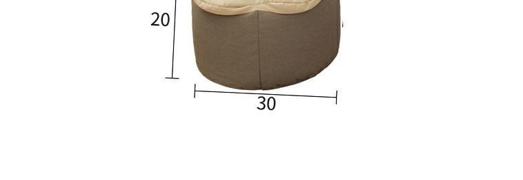 Bedroom sofa, lazy living room, tatami, single rental house, small apartment, stool, lounge chair, internet-famous bean bag chair pic 26