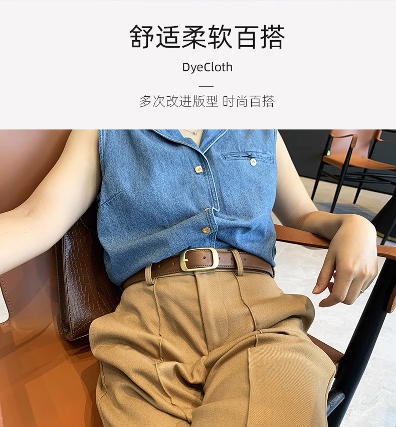 皮带真皮百搭2025新款腰带女士装饰棕色牛仔裤带黑色跨境专供批发详情6