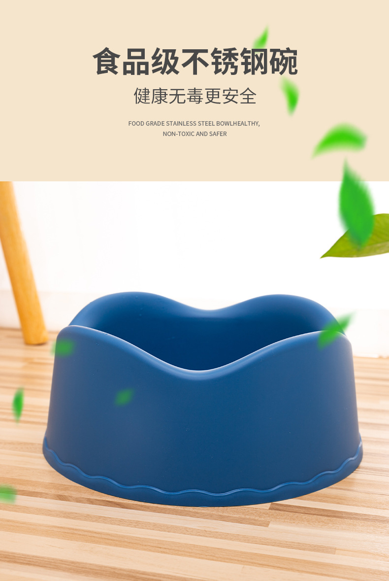 Pet bowls, pet water dispensers, dog and cat drinking bowls, floating bowls, non-wet mouth bowls, cat bowls, dog bowls, manufacturer wholesale pic 4