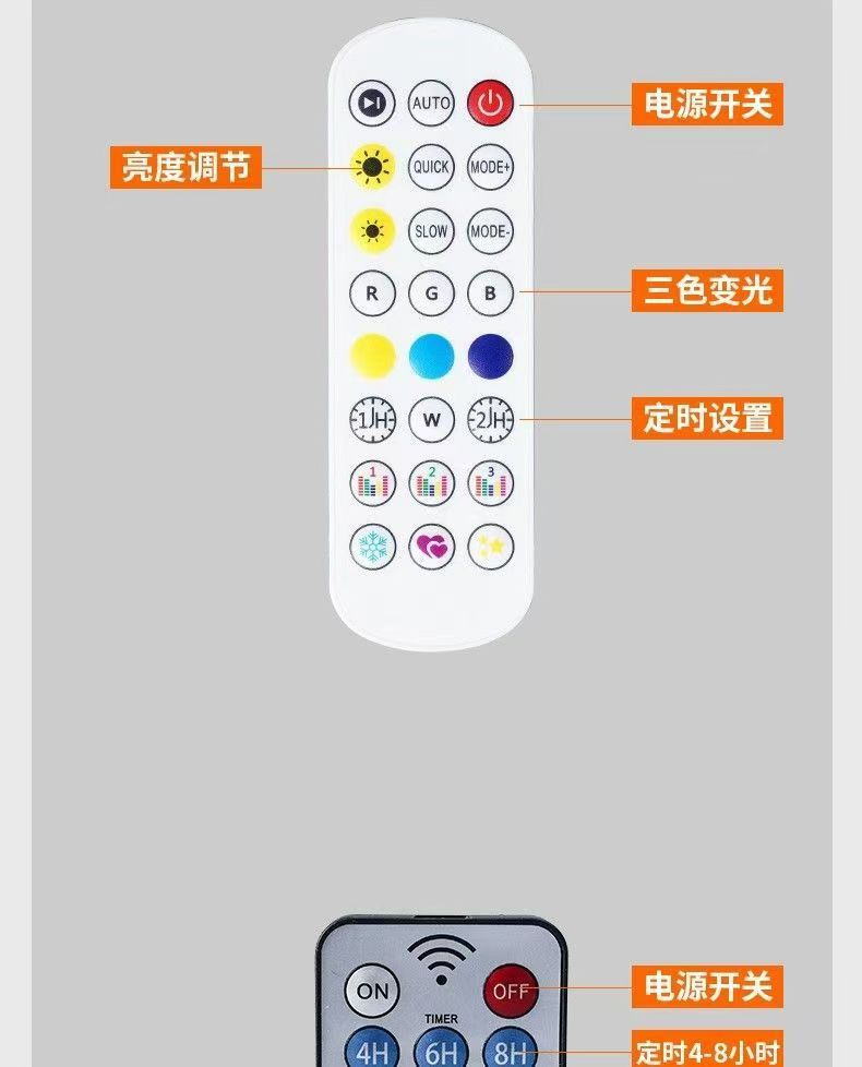 新款太阳能COB灯带户外防水超亮庭院阳台花园氛围灯别墅屋檐灯条详情34