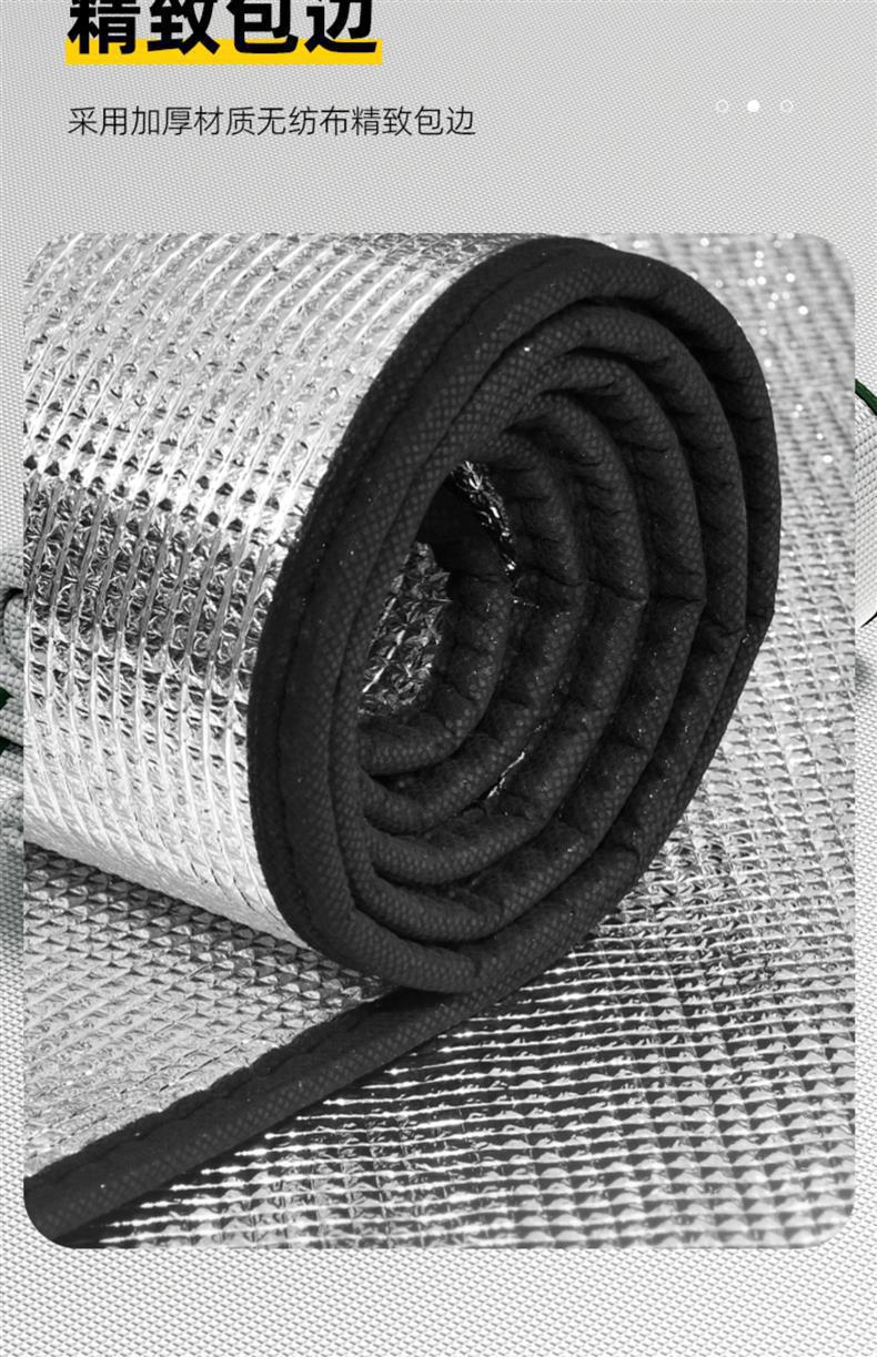 帐篷隔温防潮垫户外加厚露营家用打地铺铝箔膜野餐隔潮垫子地垫详情6