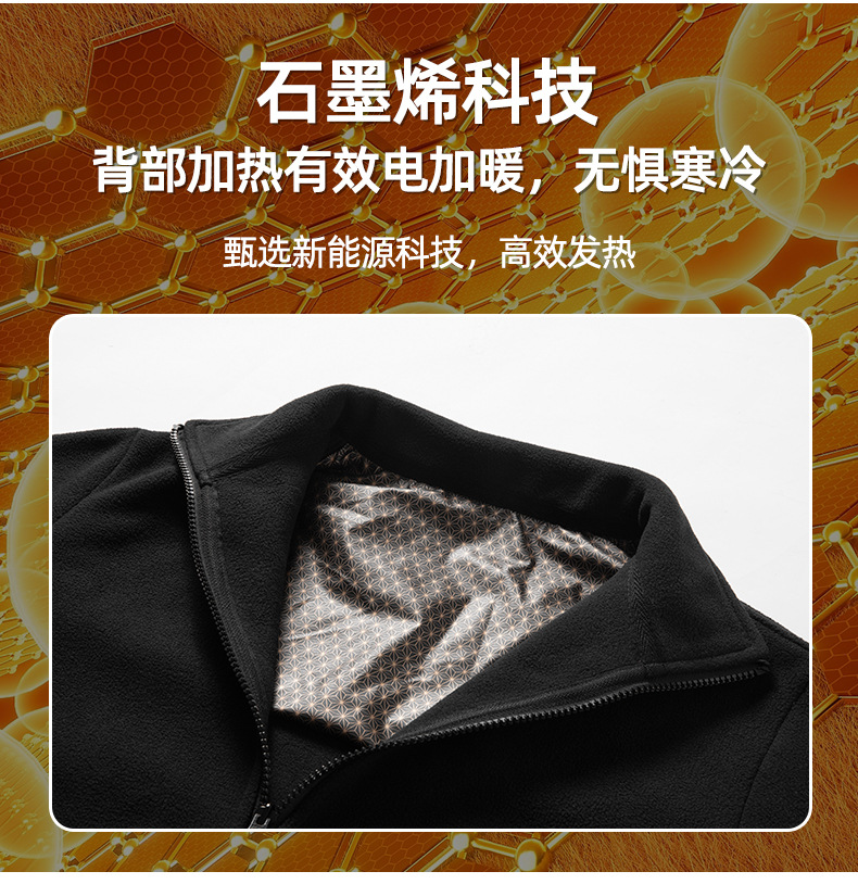 秋冬季户外冲锋衣男三合一可拆卸内胆女加绒加厚登山服夹克两件套详情5