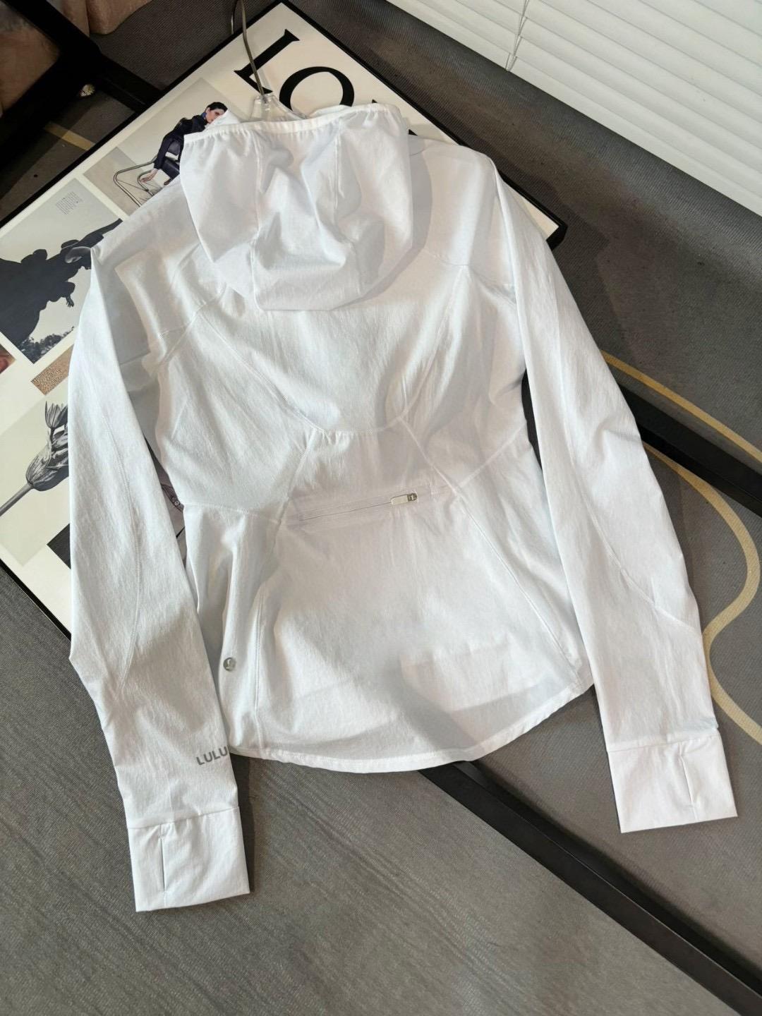 lulu防晒衣同款mistover防晒外套女瑜伽服收腰显瘦高版细节一致详情7