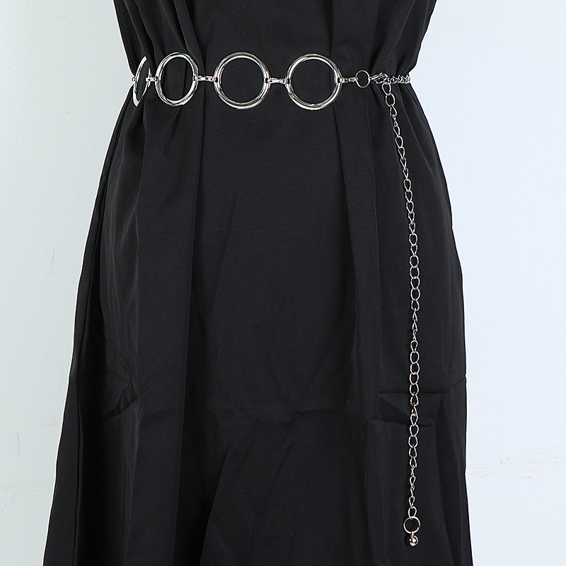 腰链女款高级感韩版时尚连衣裙腰带女百搭装饰金属大圆环裤链批发详情45