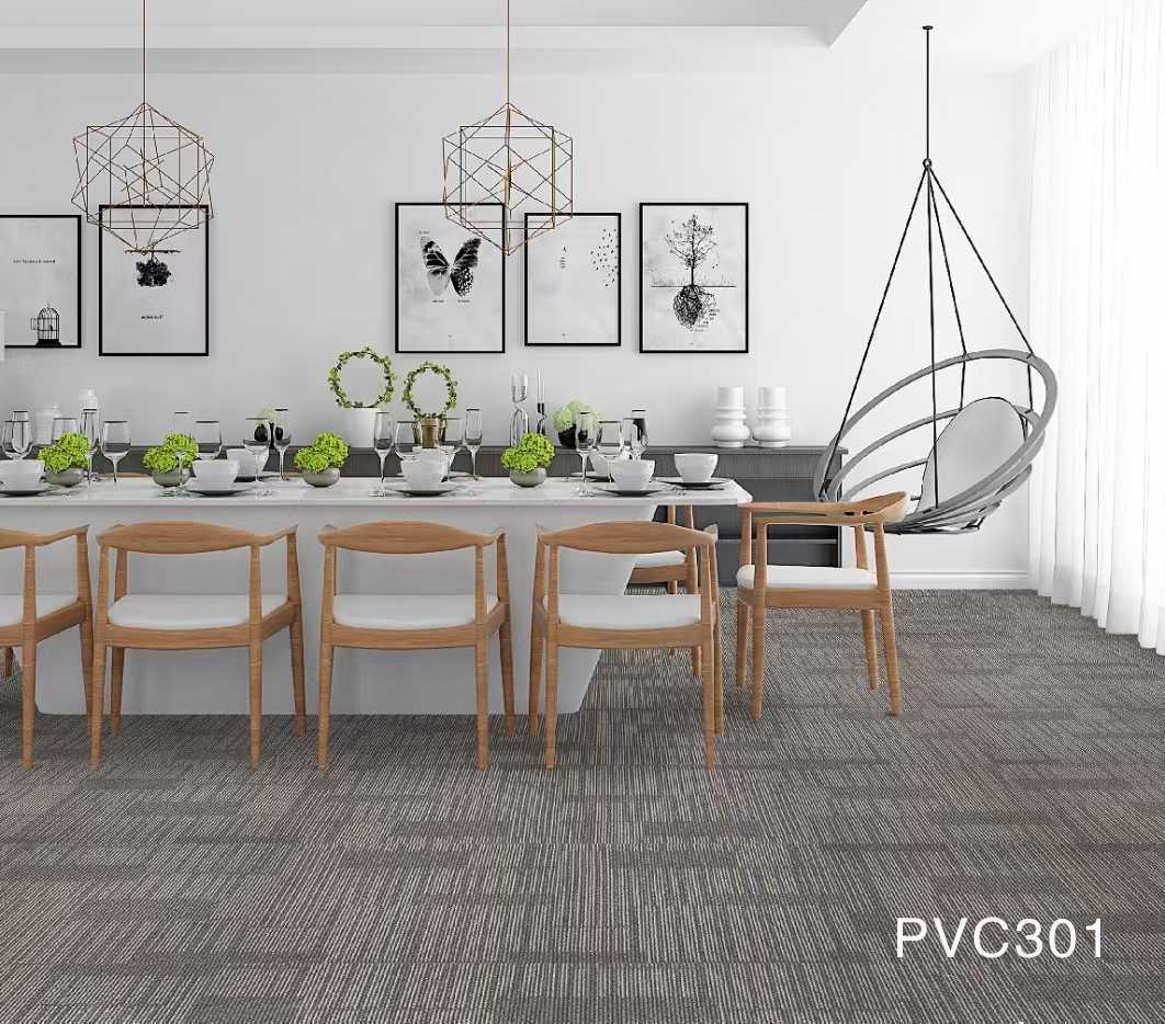 绿生新材料办公室地毯PVC底丙纶方块地毯加厚耐磨拼接地毯写字楼直播间地毯模块化拼接地毯环保无异味多色可选随心搭配PVC打详情8